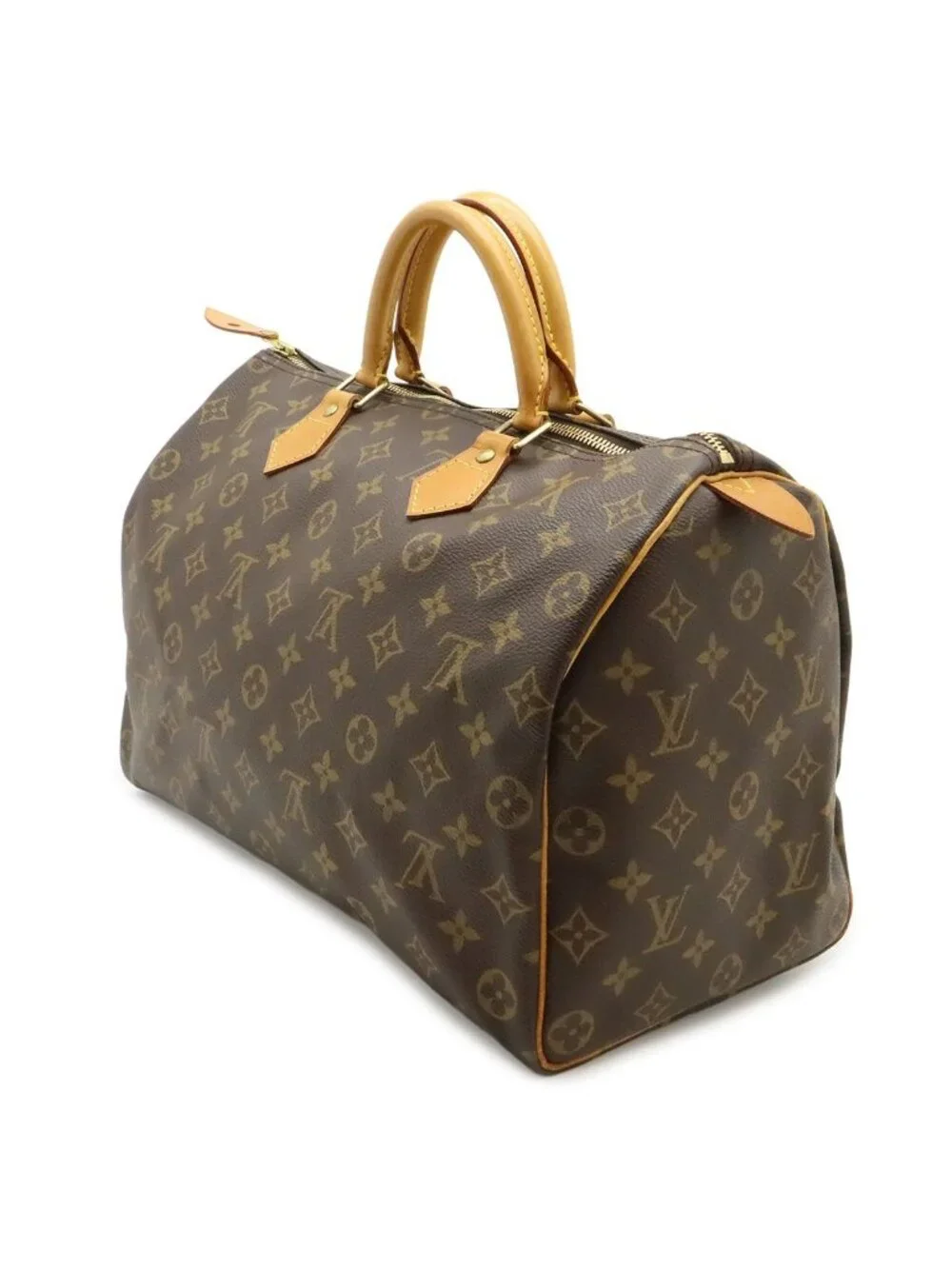 Louis Vuitton Monogram Speedy 35 Mini Boston Bag Purse